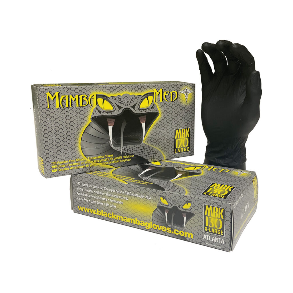 Mamba Med Nitrile Disposable Gloves